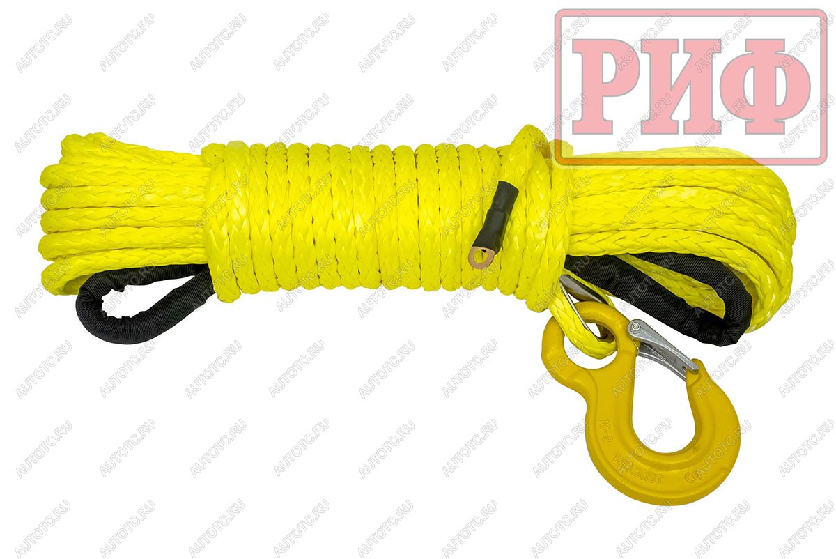 8 709 р. Трос для лебёдки синтетический РИФ 11 мм25 м (готовый) РИФ rope11mm25m  с доставкой в г. Пермь