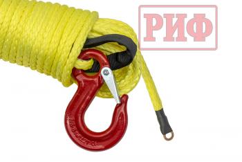 1 759 р. Трос для лебёдки синтетический РИФ 6 мм15 м (готовый) РИФ rope6mm15m  с доставкой в г. Пермь. Увеличить фотографию 2