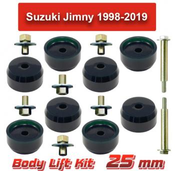 10 399 р. Лифт кузова Suzuki Jimny 25 мм лайт 1998-2019 г.в. Tuning4WD ktby-2577  с доставкой в г. Пермь. Увеличить фотографию 1