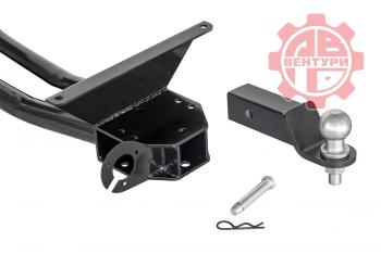 7 499 р. Фаркоп усиленный со сьемным шаром Lada 4x4 Нива Урбан (2014+) Niva-Parts np-00391  с доставкой в г. Пермь. Увеличить фотографию 2