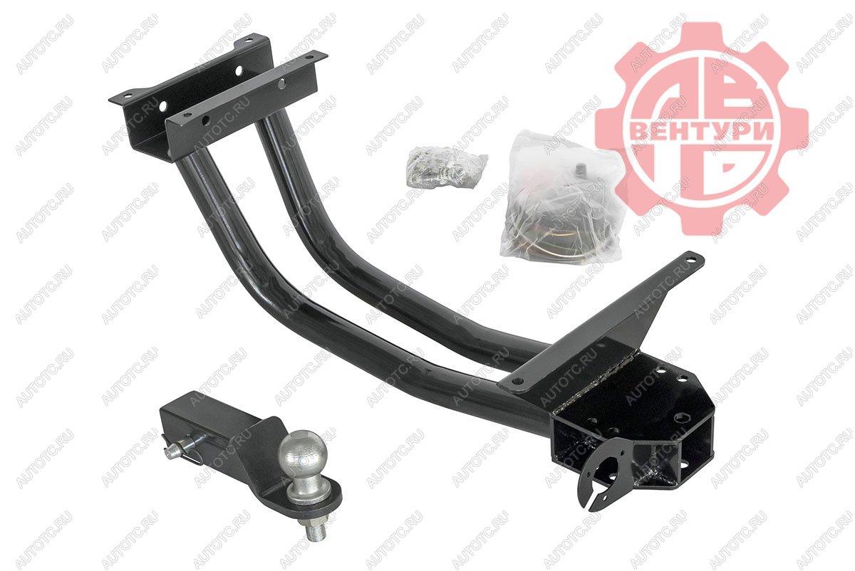 7 499 р. Фаркоп усиленный со сьемным шаром Lada 4x4 Нива Урбан (2014+) Niva-Parts np-00391  с доставкой в г. Пермь