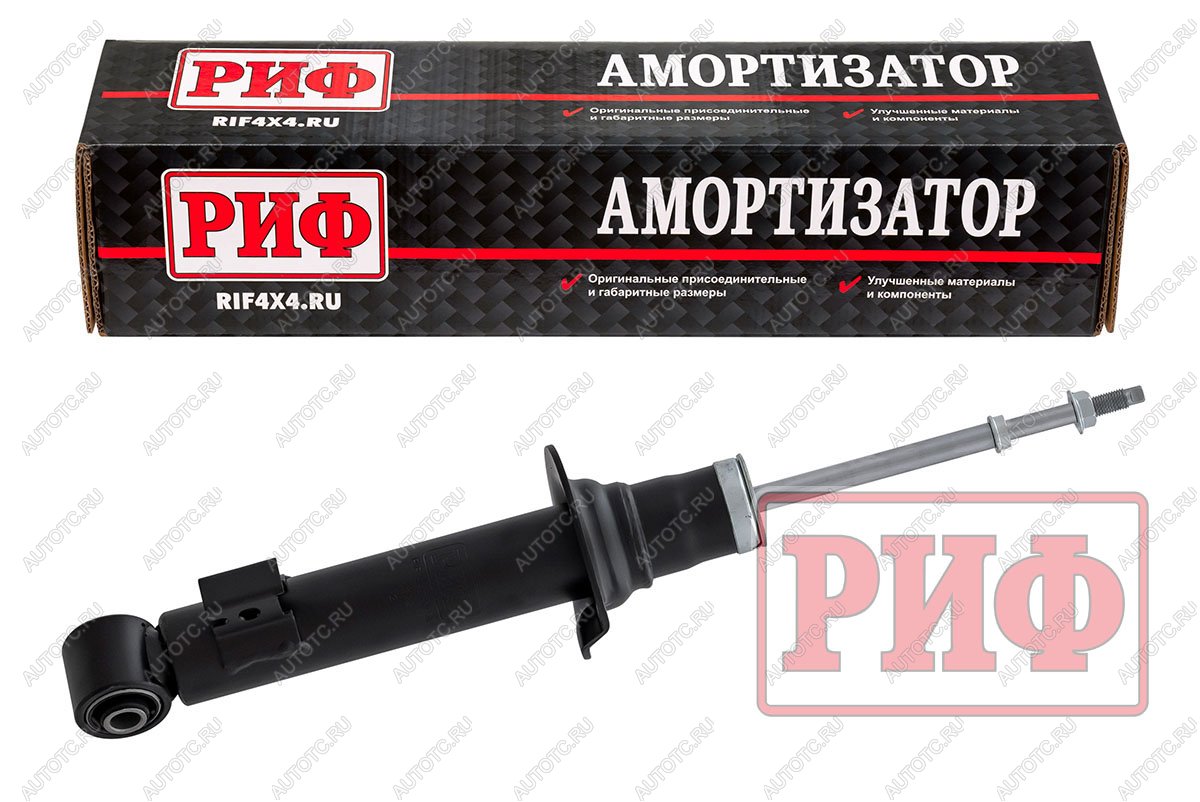 5 099 р. Амортизатор РИФ передний газовый Mitsubishi L200 2005+, Pajero Sport II, III 2009+, штатный OEM 4062A111 РИФ sag339sl  с доставкой в г. Пермь