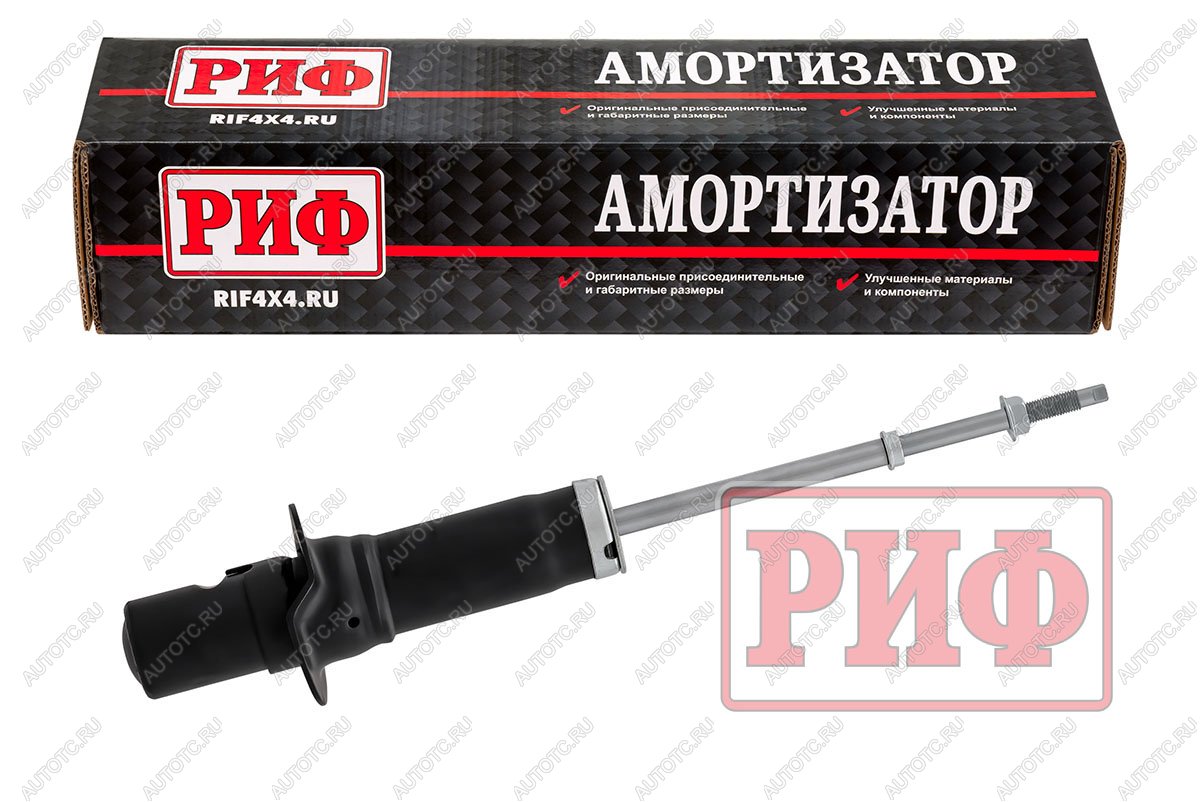 4 959 р. Амортизатор РИФ передний Ssang Yong Rexton 1 и Kyron штатный OEM 44310-08301 РИФ sag331sl  с доставкой в г. Пермь