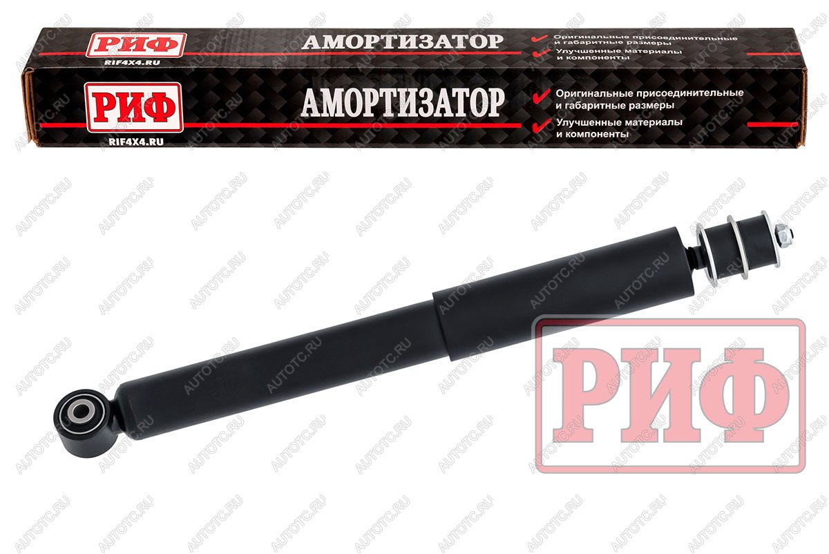 4 419 р. Амортизатор РИФ задний Ssang Yong Kyron штатный OEM 4530109505 РИФ sag332sl  с доставкой в г. Пермь