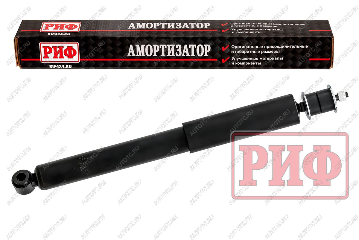 3 909 р. Амортизатор РИФ задний Ssang Yong Rexton 1 штатный OEM 45310-08301 РИФ sag333sl  с доставкой в г. Пермь