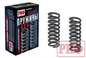 11 759 р. Пружины РИФ передние Jeep Grand Cherokee WK +50 кг кг лифт 30 мм РИФ 15-010b  с доставкой в г. Пермь. Увеличить фотографию 1