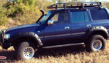 20 349 р. Расширители колёсных арок Toyota Land Cruiser 80 (80 мм) Fenders tlc-80  с доставкой в г. Пермь. Увеличить фотографию 1