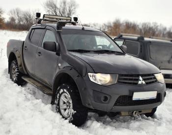 20 799 р. Расширители колёсных арок Mitsubishi L200 2005+ Fenders ткм-200  с доставкой в г. Пермь. Увеличить фотографию 1