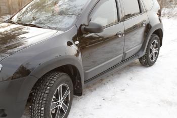 6 199 р. Расширители колесных арок Renault Duster 2010-2014 Русская Артель rrd-002802  с доставкой в г. Пермь. Увеличить фотографию 1