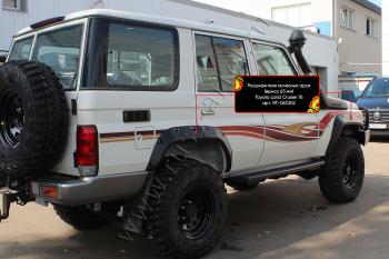 19 719 р. Расширители колесных арок Toyota Land Cruiser 76 2007- (вынос 65 мм) Русская Артель rt-063302  с доставкой в г. Пермь. Увеличить фотографию 1