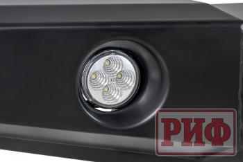 49 409 р. Бампер РИФ силовой передний УАЗ Патриот 2005+ с доп. фарами, без защитной дуги РИФ-обвес rif060-10356  с доставкой в г. Пермь. Увеличить фотографию 2