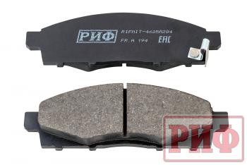 1 489 р. Колодки тормозные передние РИФ Mitsubishi L200 2005+, Pajero Sport 2008-2015 OEM 4605A284, 4605B233, 4605A198 РИФ rifmit-4605a284  с доставкой в г. Пермь. Увеличить фотографию 3