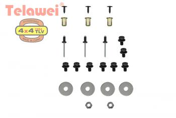 5 449 р. Шноркель Telawei для Isuzu Rodeo 1988-1996 2.8D Telawei simua  с доставкой в г. Пермь. Увеличить фотографию 8