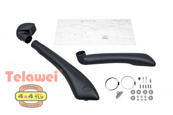 6 069 р. Шноркель Telawei для Toyota Hilux 2015+ 2.8TD (Black Onyx) Telawei 011sat0187d  с доставкой в г. Пермь. Увеличить фотографию 4