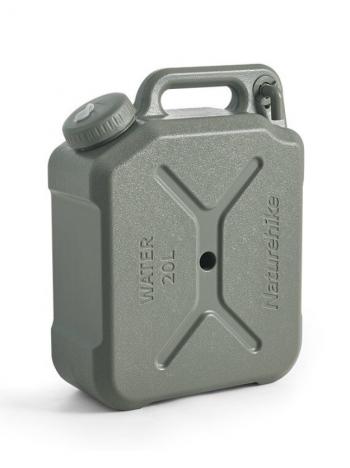 3 189 р. Канистра Naturehike кемпинговая, 20 л. зеленая Naturehike cnh22cj018-agr20  с доставкой в г. Пермь. Увеличить фотографию 1