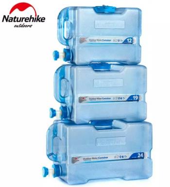 3 119 р. Канистра Naturehike для воды, 24 л., прозрачная Naturehike nh18s024-t-24l  с доставкой в г. Пермь. Увеличить фотографию 2
