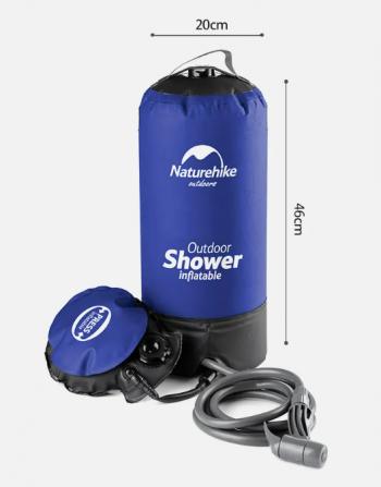4 219 р. Душ кемпинговый Naturehike с ножным насосом Naturehike nh17l101-d-b  с доставкой в г. Пермь. Увеличить фотографию 2