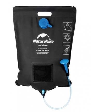 2 689 р. Душ кемпинговый Naturehike переносной, 20 л, ПВХ Naturehike nh21sj032-b  с доставкой в г. Пермь. Увеличить фотографию 1