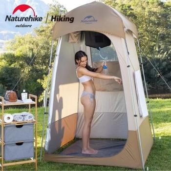 2 689 р. Душ кемпинговый Naturehike переносной, 20 л, ПВХ Naturehike nh21sj032-b  с доставкой в г. Пермь. Увеличить фотографию 5