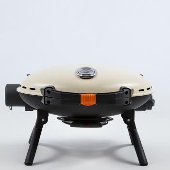 40 899 р. Гриль газовый O-GRILL 500MT bicolor черный-кремовый, с термометром (в комплекте адаптер тип А) O-GRILL 500mt_cream  с доставкой в г. Пермь. Увеличить фотографию 4