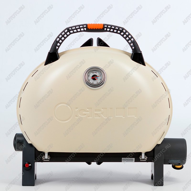 40 899 р. Гриль газовый O-GRILL 500MT bicolor черный-кремовый, с термометром (в комплекте адаптер тип А) O-GRILL 500mt_cream  с доставкой в г. Пермь