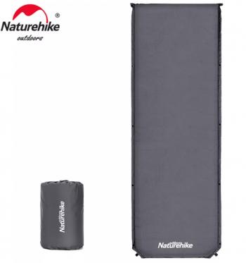 4 899 р. Коврик самонадувающийся Naturehike, 200х63х5 см, темно-серый Naturehike nh20dz003-dg  с доставкой в г. Пермь. Увеличить фотографию 1