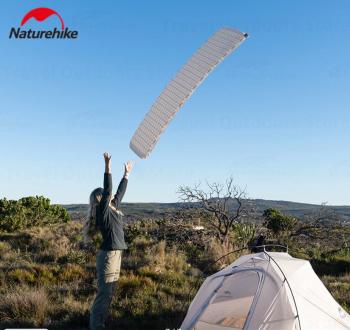 7 819 р. Коврик самонадувающийся Naturehike, 200x65x3 см, серый Naturehike nh21fcd10-g  с доставкой в г. Пермь. Увеличить фотографию 7