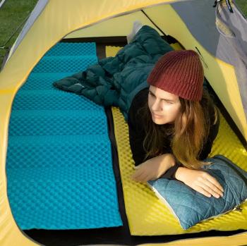 3 069 р. Коврик туристический Naturehike 187х56х2,5 см. IXPE, голубой Naturehike nh20fcd07-bl  с доставкой в г. Пермь. Увеличить фотографию 6