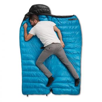 21 949 р. Мешок спальный Naturehike Ultralight CW400 L , 220х85 см, (правый) (ТК: +5C), черный Naturehike nh18c400-d-bll  с доставкой в г. Пермь. Увеличить фотографию 5