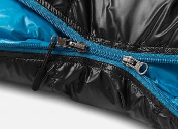 12 649 р. Мешок спальный Naturehike Ultralight CWZ400 M, 210х85 см, (правый) (ТК: +7C), черный Naturehike nh19w400-z-blm  с доставкой в г. Пермь. Увеличить фотографию 6