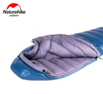 48 429 р. Мешок спальный Naturehike 2019 ULG, 210х80 см, (правый) (ТК: -15C), синий Naturehike nh19yd001-bl1000g  с доставкой в г. Пермь. Увеличить фотографию 8