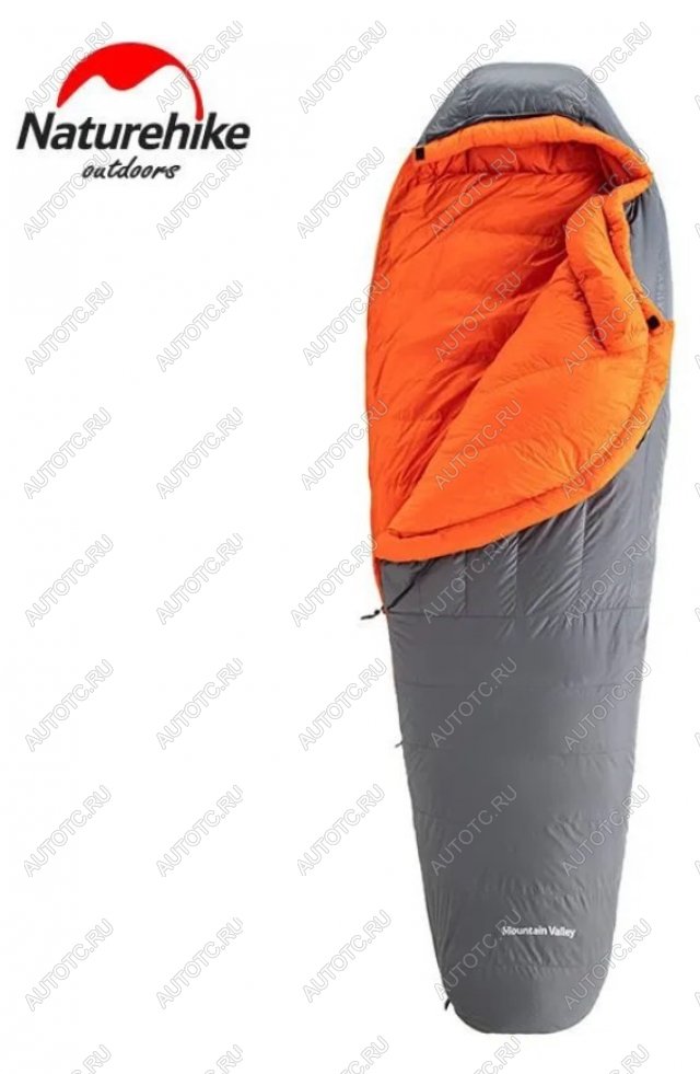 48 429 р. Мешок спальный Naturehike 2019 ULG, 210х80 см, (правый) (ТК: -15C), серый Naturehike nh19yd001-cha1000g  с доставкой в г. Пермь