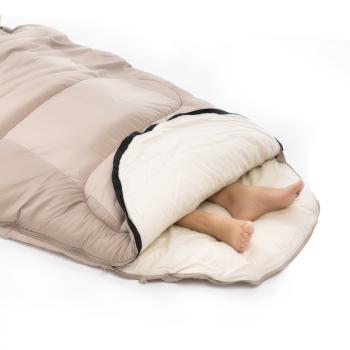 10 329 р. Мешок спальный Naturehike Oval PS200, 220х95 см, (левый) (ТК: +9C), серый Naturehike nh20msd03-ps200g-l  с доставкой в г. Пермь. Увеличить фотографию 4