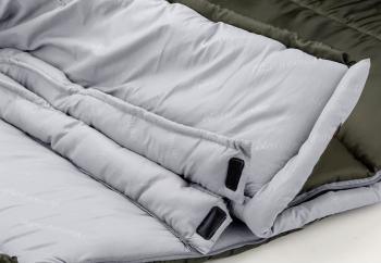 4 289 р. Мешок спальный Naturehike U250, (190х30)х75 см, (левый) (ТК: +6C), темно-зеленый Naturehike nh20msd07-arm250-l  с доставкой в г. Пермь. Увеличить фотографию 6