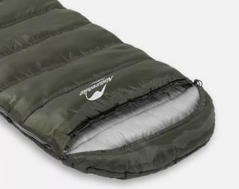 4 289 р. Мешок спальный Naturehike U250, (190х30)х75 см, (левый) (ТК: +6C), темно-зеленый Naturehike nh20msd07-arm250-l  с доставкой в г. Пермь. Увеличить фотографию 5
