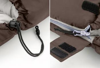 4 009 р. Мешок спальный Naturehike U250, (190х30)х75 см, (левый) (ТК: +6C), коричневый Naturehike nh20msd07-gre250-l  с доставкой в г. Пермь. Увеличить фотографию 7