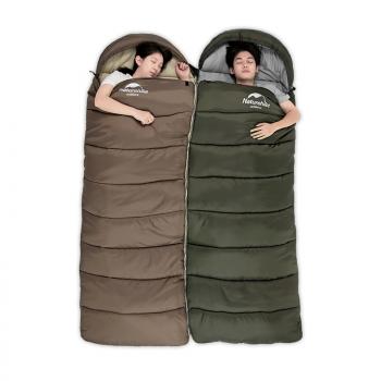 4 559 р. Мешок спальный Naturehike U350, (190х30)х75 см, (правый) (ТК: +1C), коричневый Naturehike nh20msd07-gu350  с доставкой в г. Пермь. Увеличить фотографию 9