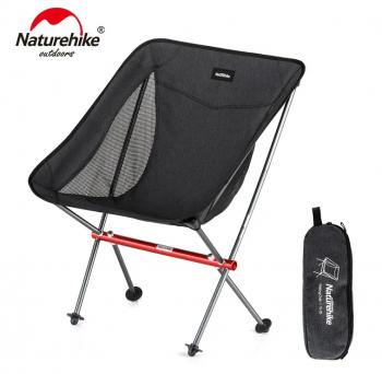 4 089 р. Кресло туристическое Naturehike YL05 складное, черное, до 150 кг Naturehike nh18y050-z-bl  с доставкой в г. Пермь. Увеличить фотографию 1