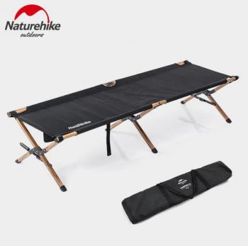 9 599 р. Раскладушка Naturehike XJC03, 196х64х43 см, до 150 кг, черная Naturehike nh19x003-c-bl  с доставкой в г. Пермь. Увеличить фотографию 3