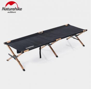 9 599 р. Раскладушка Naturehike XJC03, 196х64х43 см, до 150 кг, черная Naturehike nh19x003-c-bl  с доставкой в г. Пермь. Увеличить фотографию 1
