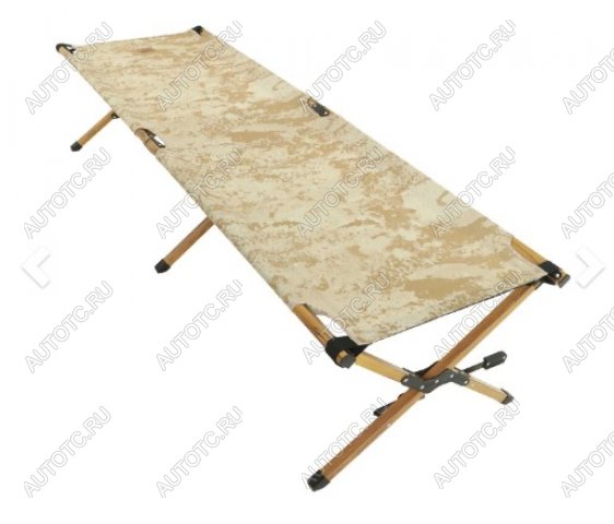 9 599 р. Раскладушка Naturehike XJC03, 196х64х43 см, до 150 кг, коричнево-бежевая Naturehike nh19x003-c-blwoo  с доставкой в г. Пермь