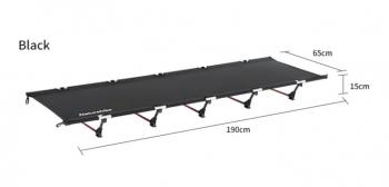 9 339 р. Раскладушка Naturehike XJC05, 190х65х15cm, до 150 кг, хаки Naturehike nh20jj001-kh  с доставкой в г. Пермь. Увеличить фотографию 2