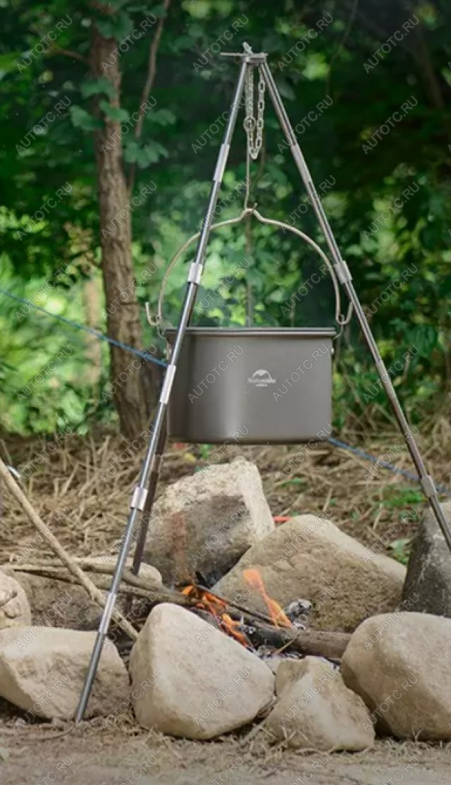 2 249 р. Тренога Naturehike для котелка Naturehike nh17s00s-g-sl  с доставкой в г. Пермь