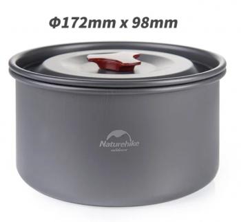 2 939 р. Набор посуды Naturehike туристический 3 в 1 (3 миски+половник) Naturehike nh15t203-g-ca  с доставкой в г. Пермь. Увеличить фотографию 3