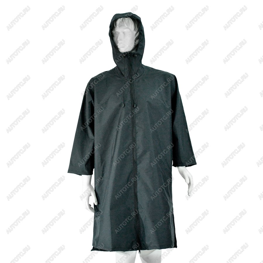 6 389 р. Дождевик-пончо BTrace Rain Zipper 52-56 (Черный) BTrace v0631-xxl-b  с доставкой в г. Пермь