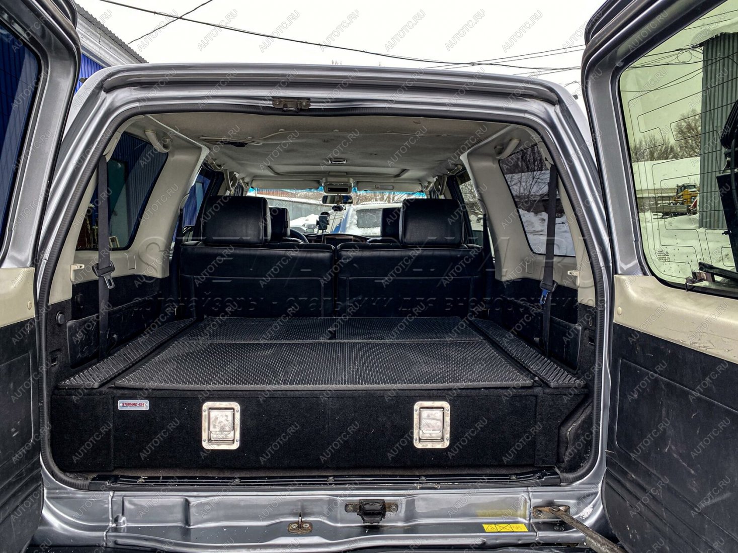 34 999 р. Органайзер в багажник для Nissan Patrol Y61 "Премиум" Стюард нп61прем  с доставкой в г. Пермь