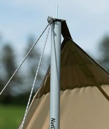 7 139 р. Тент кемпинговый Naturehike 3Х5 м., золотистый Naturehike nh20tm006-qgld35  с доставкой в г. Пермь. Увеличить фотографию 3