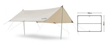 7 139 р. Тент кемпинговый Naturehike 3Х5 м., золотистый Naturehike nh20tm006-qgld35  с доставкой в г. Пермь. Увеличить фотографию 6