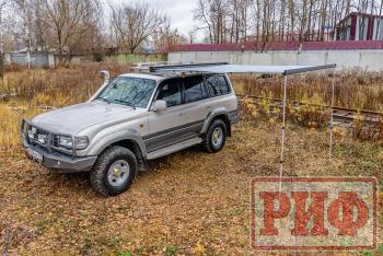 31 999 р. Маркиза автомобильная РИФ 2,5х2,5 м полуавтомат (винил) темно-серая РИФ rif5306-2525v  с доставкой в г. Пермь. Увеличить фотографию 30