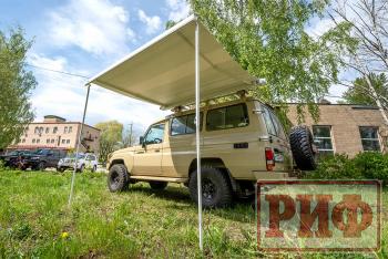 73 799 р. Маркиза автомобильная РИФ 2,5х2,0 м кассетная с электроприводом, корпус белый РИФ rif5833-2520m  с доставкой в г. Пермь. Увеличить фотографию 26